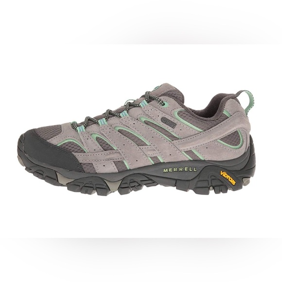 Merrell Shoes - New Merrell Women's Moab 2 Vent Hiking Shoe Granite/Aqua Size 10.5